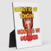 Plaque Photo Hakuna Matata HAkuna Matata Big Mouth. (Côté)