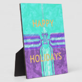 Plaque Photo Hakuna Matata Joyeuses Fêtes (Côté)