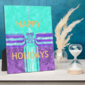 Plaque Photo Hakuna Matata Joyeuses Fêtes (Côté)