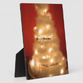 Plaque Photo Hakuna Matata Joyeux Noël blanc (Côté)