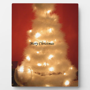 Plaque Photo Hakuna Matata Merry Christmas white
