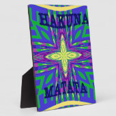 Plaque Photo Hakuna matata Mombasa (Côté)