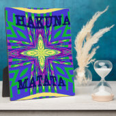 Plaque Photo Hakuna matata Mombasa (Côté)