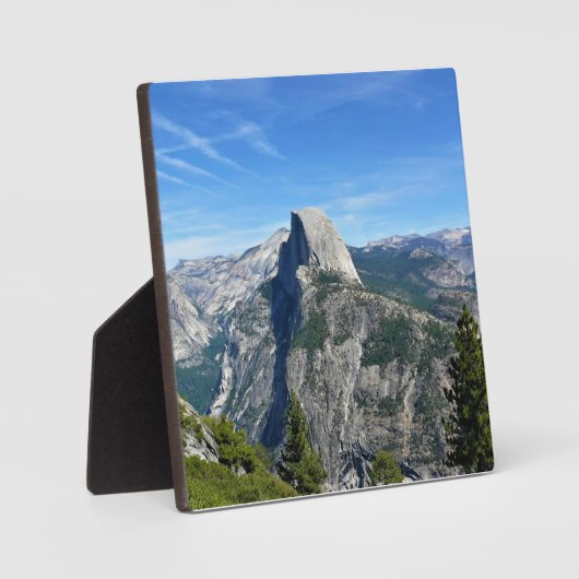 Plaque Photo Half Dome from Glacier Point, Yosemite, CA (Recto)