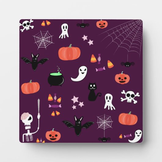 Plaque Photo Halloween (Devant)