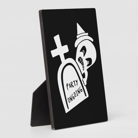 Plaque Photo Halloween (Côté)