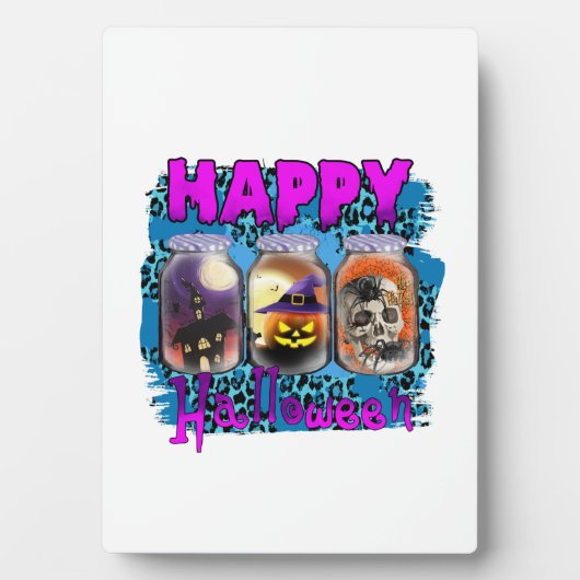 Plaque Photo Halloween (Devant)