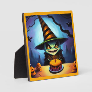 Plaque Photo Halloween - Anniversaire 1