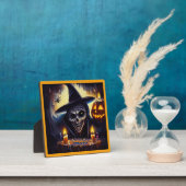 Plaque Photo Halloween - Anniversaire 7 (Insitu)