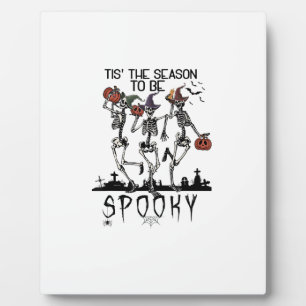 Plaque Photo Halloween C'est La Saison De Squelette De Danse Ef