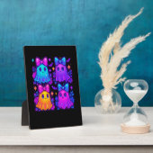 Plaque Photo Halloween Coquette Iridescente (Côté)