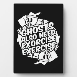 Plaque Photo Halloween drôle