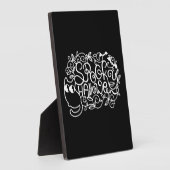 Plaque Photo Halloween Éffrayante de Papercut (Côté)