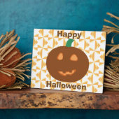 Plaque Photo Halloween festif et heureux (Côté)