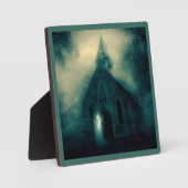 Plaque Photo Halloween - Haunted Church 4 (Recto)