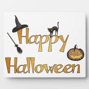 Plaque Photo Halloween heureux