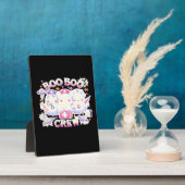 Plaque Photo Halloween Nurse Ghost Squad Boo Boo Crew Drôle Spo (Côté)