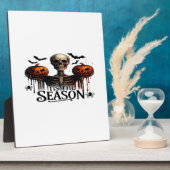 Plaque Photo Halloween Skull Skeleton (Côté)