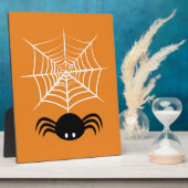 Plaque Photo Halloween Spider Web (Côté)