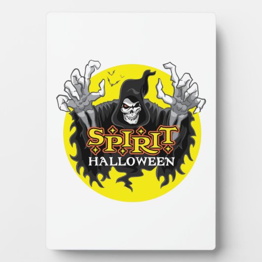Plaque Photo Halloween Spirit (Devant)