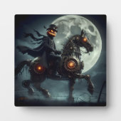 Plaque Photo Halloween Steampunk Horseman sans tête (Devant)