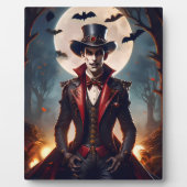Plaque Photo Halloween Steampunk Vampire Zombie (Devant)