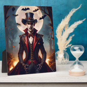 Plaque Photo Halloween Steampunk Vampire Zombie