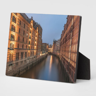 Plaque Photo Hambourg Allemagne