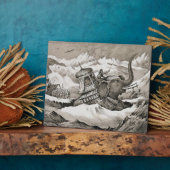 Plaque Photo Hannibal (247-c.183 avant JC) et ses éléphants de  (Côté)