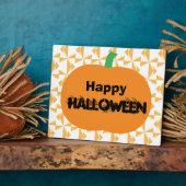 Plaque Photo Happy Halloween (Côté)