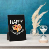 Plaque Photo Happy Thanksgiving (Côté)