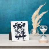 Plaque Photo Harmonie de chat rap (Insitu)