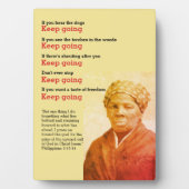 Plaque Photo HARRIET TUBMAN Citer (Devant)