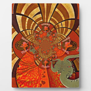 Plaque Photo Hauteurs de Whimsical : Belle girafe drôle Africai