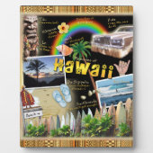 Plaque Photo Hawaii (Devant)