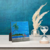 Plaque Photo Hawaiian Beach Run (Insitu)