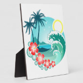 Plaque Photo Hawaiian Island 2 (Côté)