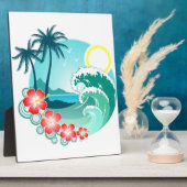 Plaque Photo Hawaiian Island 2 (Côté)