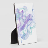 Plaque Photo Haze violet Abstrait (Côté)