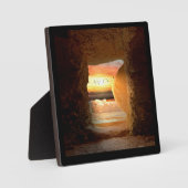 Plaque Photo He is Risen  (Recto)