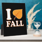 Plaque Photo Heart Fall It’s Fall Y’all Creative Décontracté (Côté)