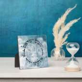 Plaque Photo Hébreu Shema Israël Prière juive Torah/Bible (Insitu)