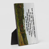 Plaque Photo Hébreux 4:16 Venons donc avec audace à la (Côté)