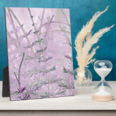 Plaque Photo Herbes/tiges de corail (Côté)