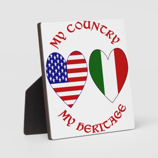 Plaque Photo Heritage (Recto)