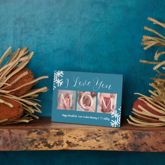 Plaque Photo Heureuse photo Hanoukka (Côté)