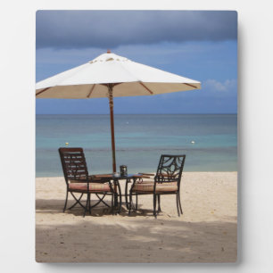 Plaque Photo Heureux dehors