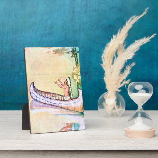 Plaque Photo Hiawatha Magic Canoe