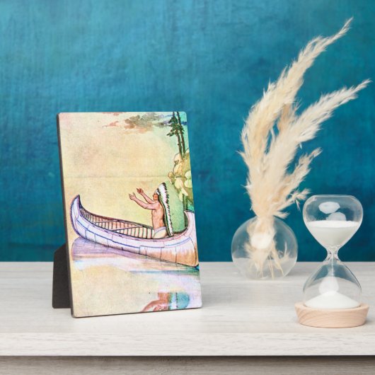 Plaque Photo Hiawatha Magic Canoe (Côté)