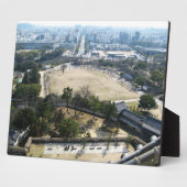 Plaque Photo Himeji, Japon (Vue du château haut) (Côté)